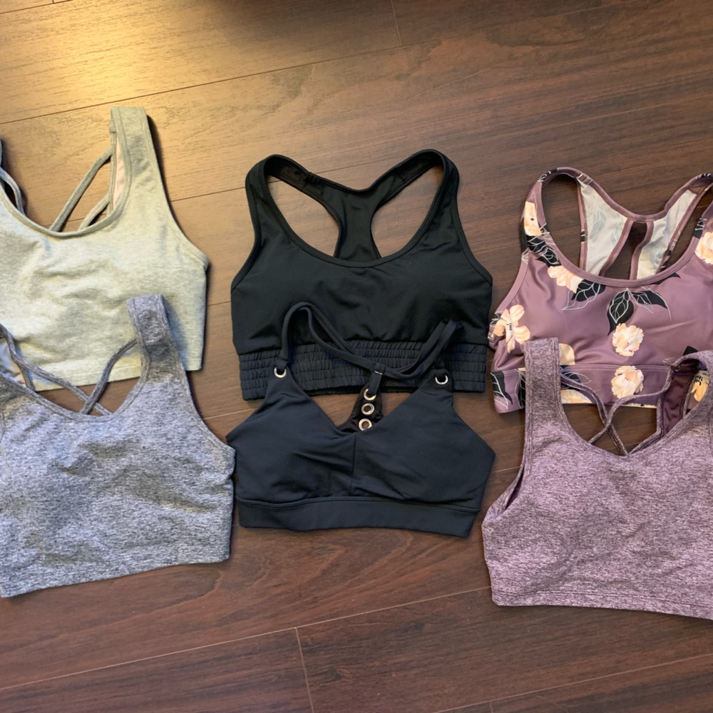 6 Padded Sports Bra